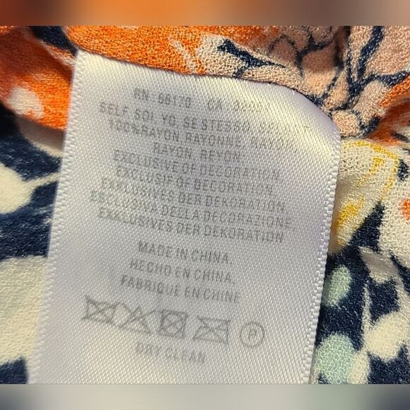 Anthropologie Maeve Floral Peasant Top, Sz S - Picture 7 of 13